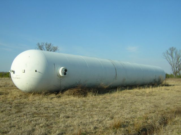 60,000 gallon propane storage tank