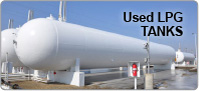 Used LPG tanks