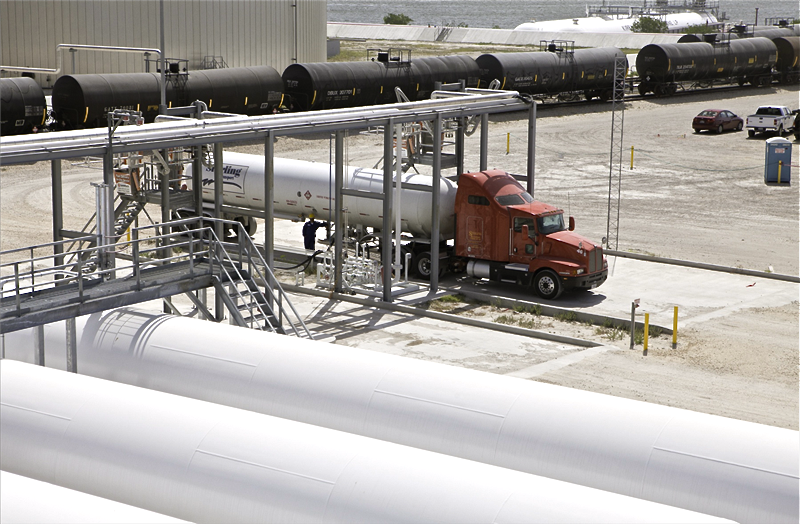 LPG Marine Rail Truck Import Terminal