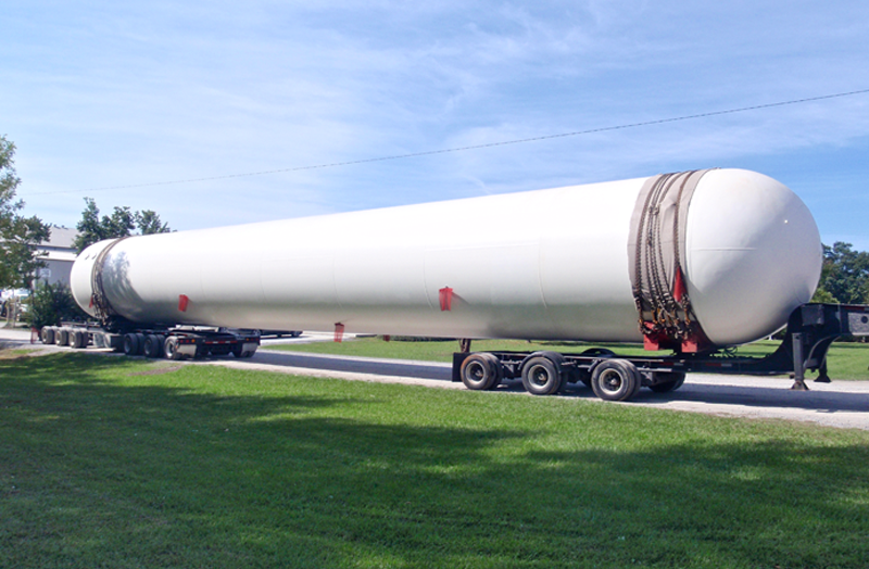 New 90,000 gallon NGL storage tank