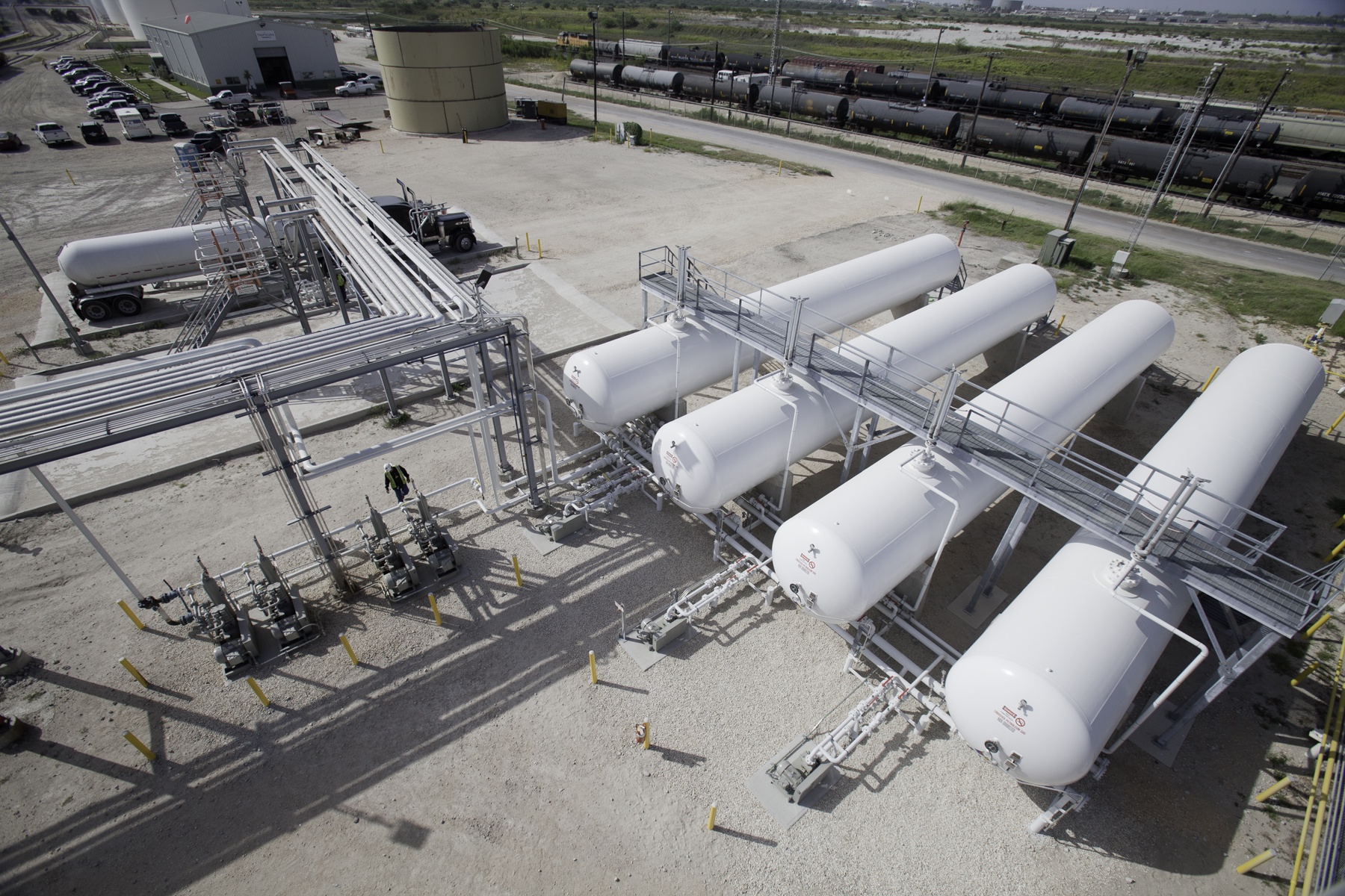 NGL LPG Rail and Truck Terminal