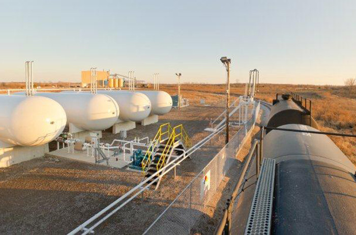 NGL LPG Rail Terminal - engineering construction