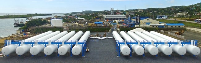 Prefabricated LPG Propane Import Terminal  - Engineering Construction