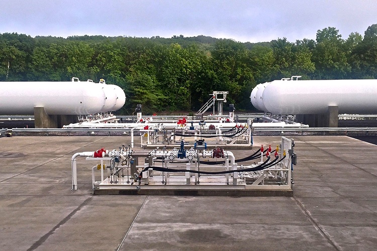 NGL LPG Propane Liquid Transfer Skids