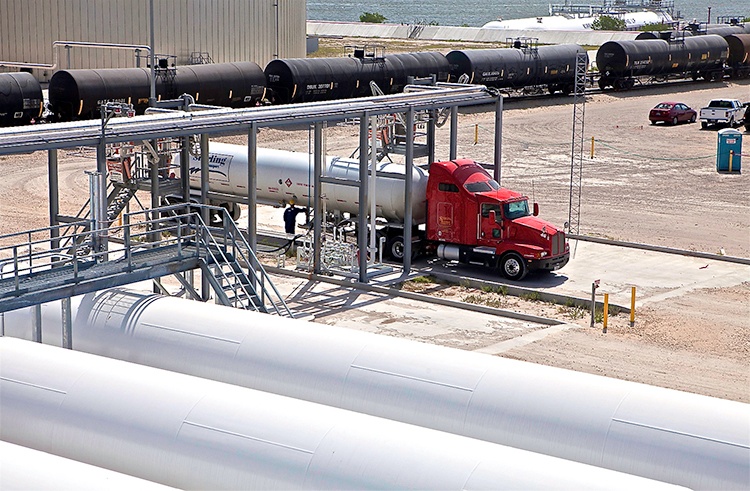 NGL LPG Propane Transloading Skids