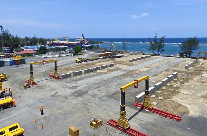 Modular Terminal Solutions - LPG Tank Piers in a Row