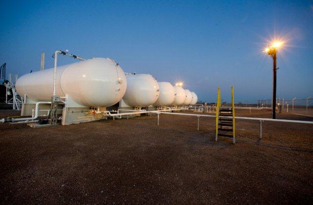 LPG Propane storage infrastructure