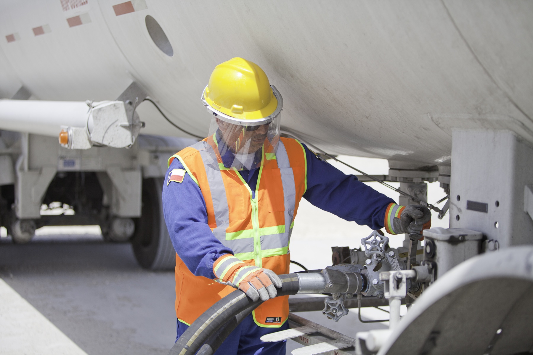 NGL process storage and transfer