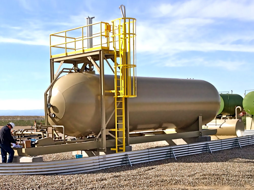 LPG NGL modular portable storage tank