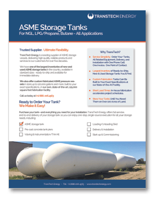 Brochure-ASME Storage Tanks for NGL LPG Propane Butane