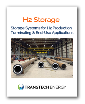Large-Scale H2 Storage - Multi-pipe system - for H2 production, Terminaling and end use