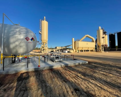 Propane Storage Solutions for Asphalt Industry