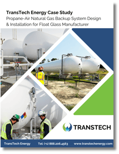 Propane-Air Natural Gas Backup System