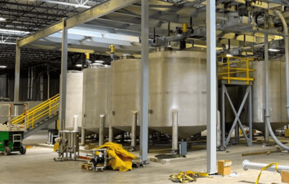 Stainless Steel Finishing and mixing Tanks
