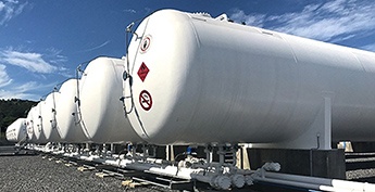 Propane Supply Storage for LPG Power Generation - Storage Terminal Engineering Construction