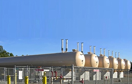 Turnkey LPG Bulk Plant for SNG - Synthetic Natural Gas - Peak Shaving System - Tank Fabrication Engineering and Installation Construction Services
