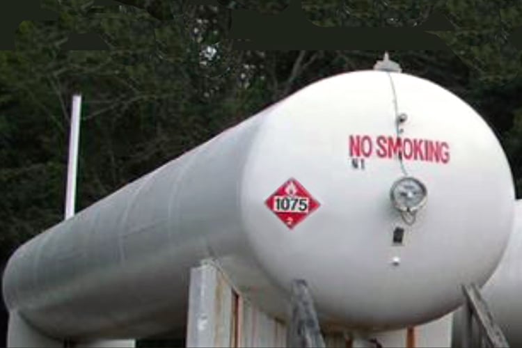12000 Gallon NGL LPG storage tank for sale 750