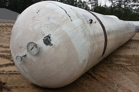 12000 Gallon Used LPG Propane Storage Tank for Sale
