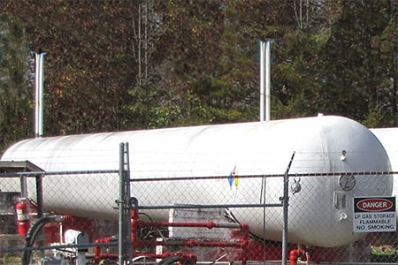 14,000 Gallon Propane Storage Tank for Sale -- SN 67690