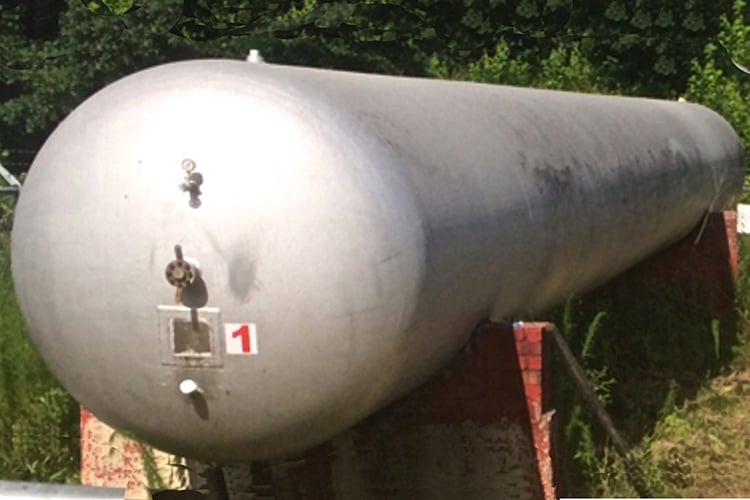14000 Gallon Used Propane Storage Tank for Sale_750