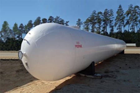 15,000 Gallon Used ASME Storage Vessel for Sale