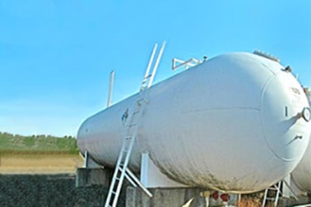 18,000 Gallon Used ASME Pressure Vessel for Sale