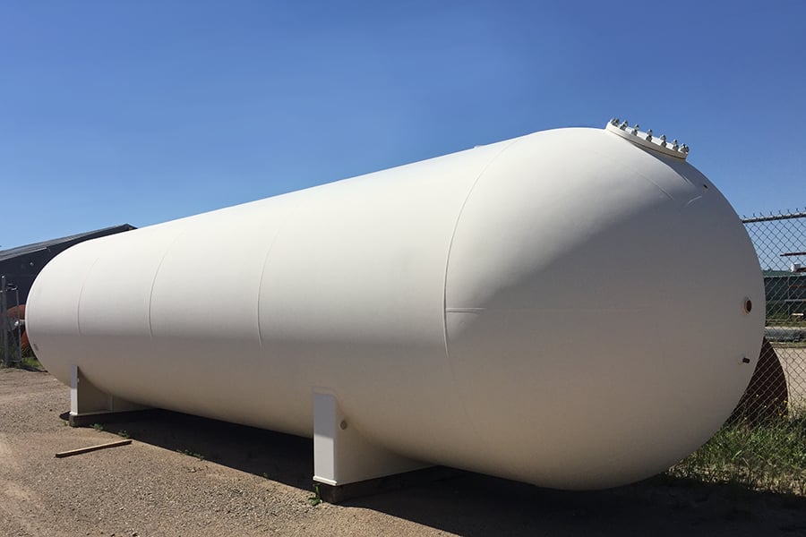 18,000 gallon newly manufactured asme storage tanks for sale