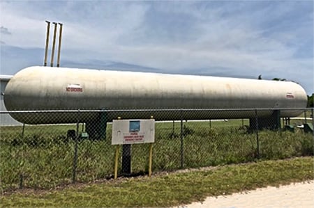 30,000 Gallon Butane ASME Storage Tank for Sale - SN 729