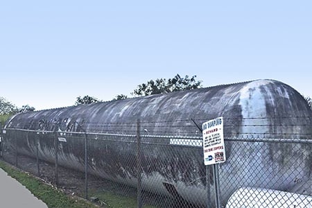 30,000 Used Propane Butane Storage Tank for Sale - SN 339