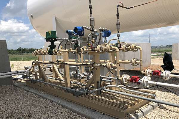 4 - Propane-bioDME - Transfer Skid - Engineering Fabrication Installation - EPC