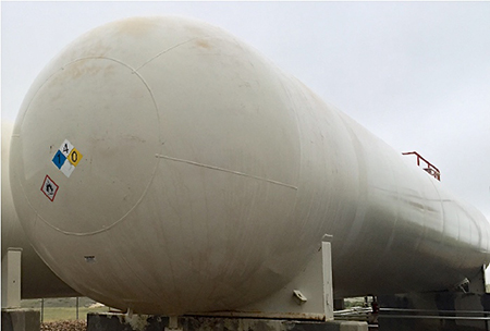 50,000 Gallon Used Propane Storage Tank 2