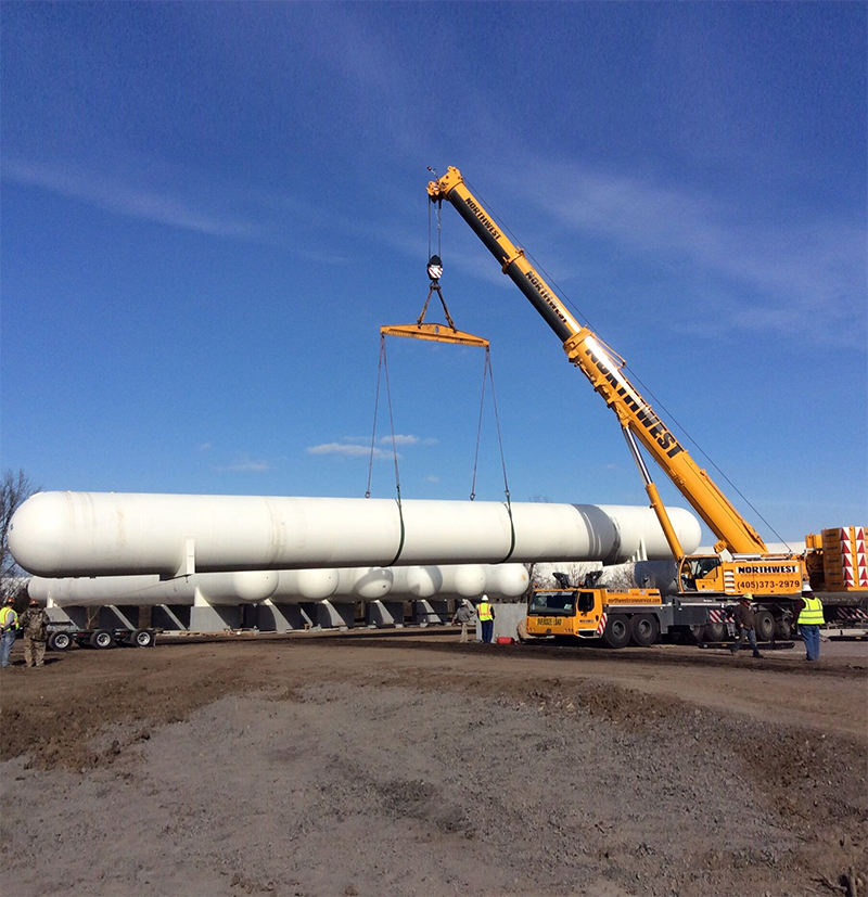 6 - NGL LPG Propane Storage Tanks Inventory