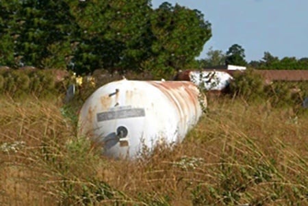 6,000 Gallon Propane Storage Tank 2