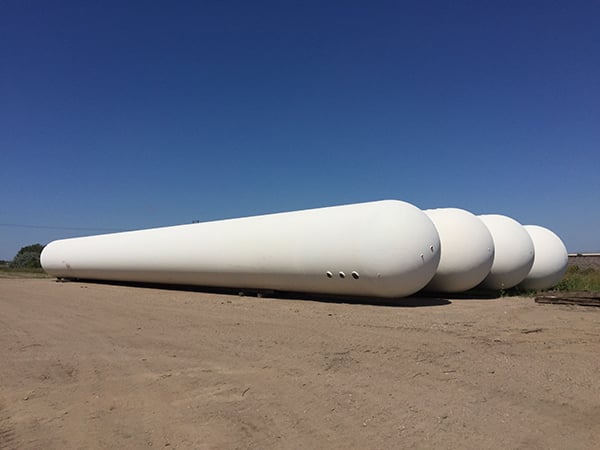 60,000 Gallon NGL Storage Bullets - ASME Fabrication