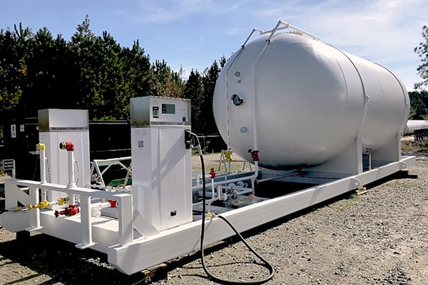 Autogas Storage Vessel Tank Fabrication