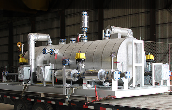 High-quality blowcase skid for gas processing - efficient and reliable solution