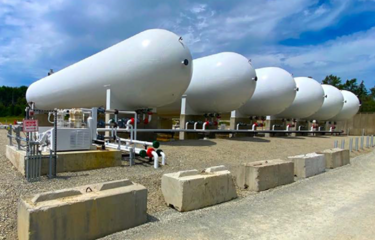 LPG Storage Tanks - Propane Terminal Installation
