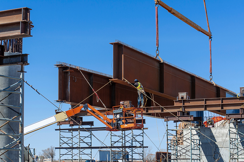 Custom Heavy Fabrication - Steel Beams & Girders - Rails