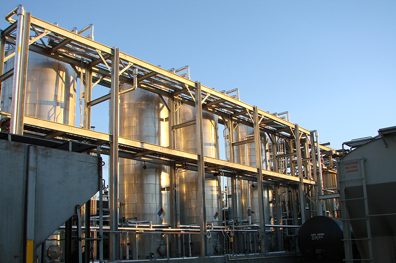 Custom Industrial Fabrication Services - API Storage Tanks