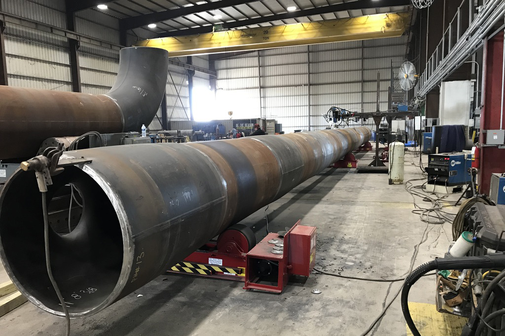 Heavy Industrial Fabrication Solutions & Services - Heavy Wall Cylinders - Piping - Tanks