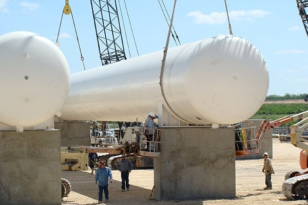 LPG Storage Tank Fabrication & Installation