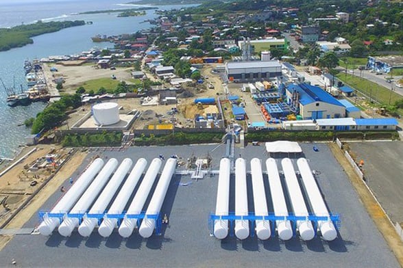 Modular LPG Import & Storage Terminal for LPG propane-air Power Generation - Engineering Construction