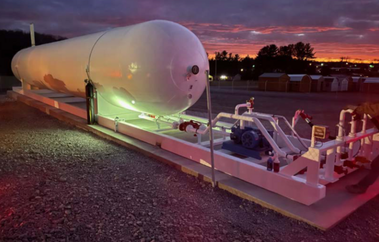 Repurposed propane storage tanks for enhanced operations