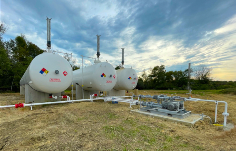 propane tanks installation process