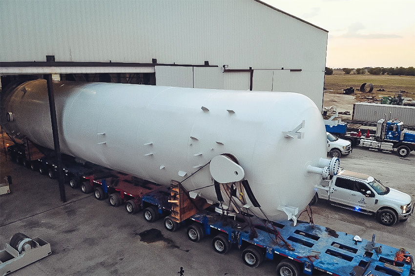 Super Size Large Capacity ASME Pressure Vessel Fabrication