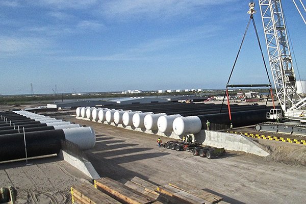 Underground LPG Propane Storage Tank Fabrication