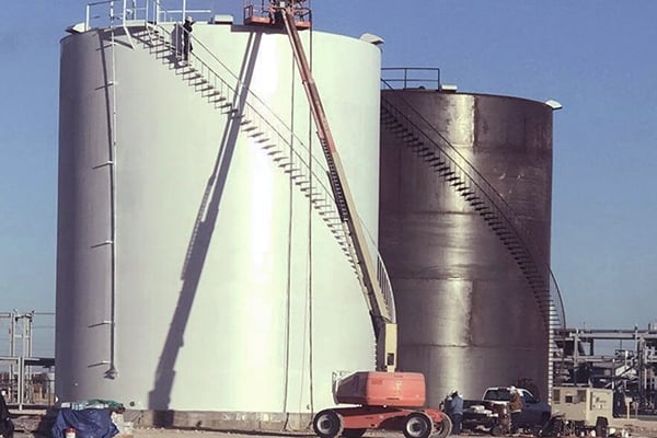 Vertical Condensate Storage Tanks - Custom ASME Fabrication-1