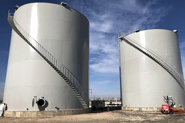 Vertical Condensate Storage Vessels - Custom Fabrication & Installation-1