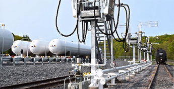 lpg propane butane rail and truck terminals